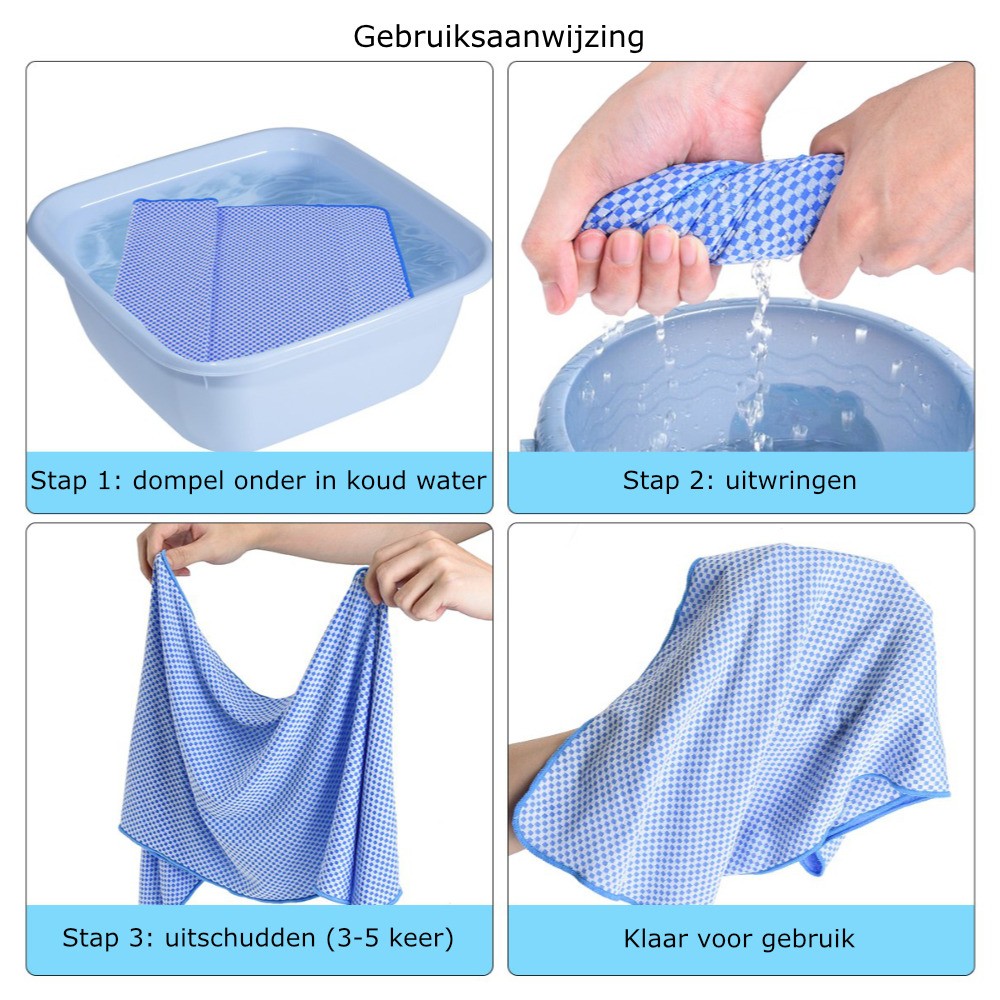 Gelijkmatig personeelszaken ornament Verkoelende Handdoek Zwart - Verkoelende Handdoek - LekkerVerkoelend.nl |  Koelproducten voor mensen
